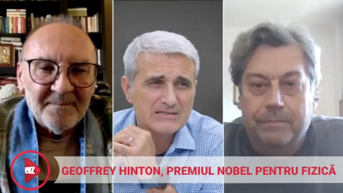 Avertismentul unui laureat Nobel despre Inteligența Artificială. Bogdan Comaroni: „În lumea reală va fi din ce în ce mai greu de trăit”. Video