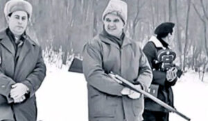 Ceaușescu la vânătoare