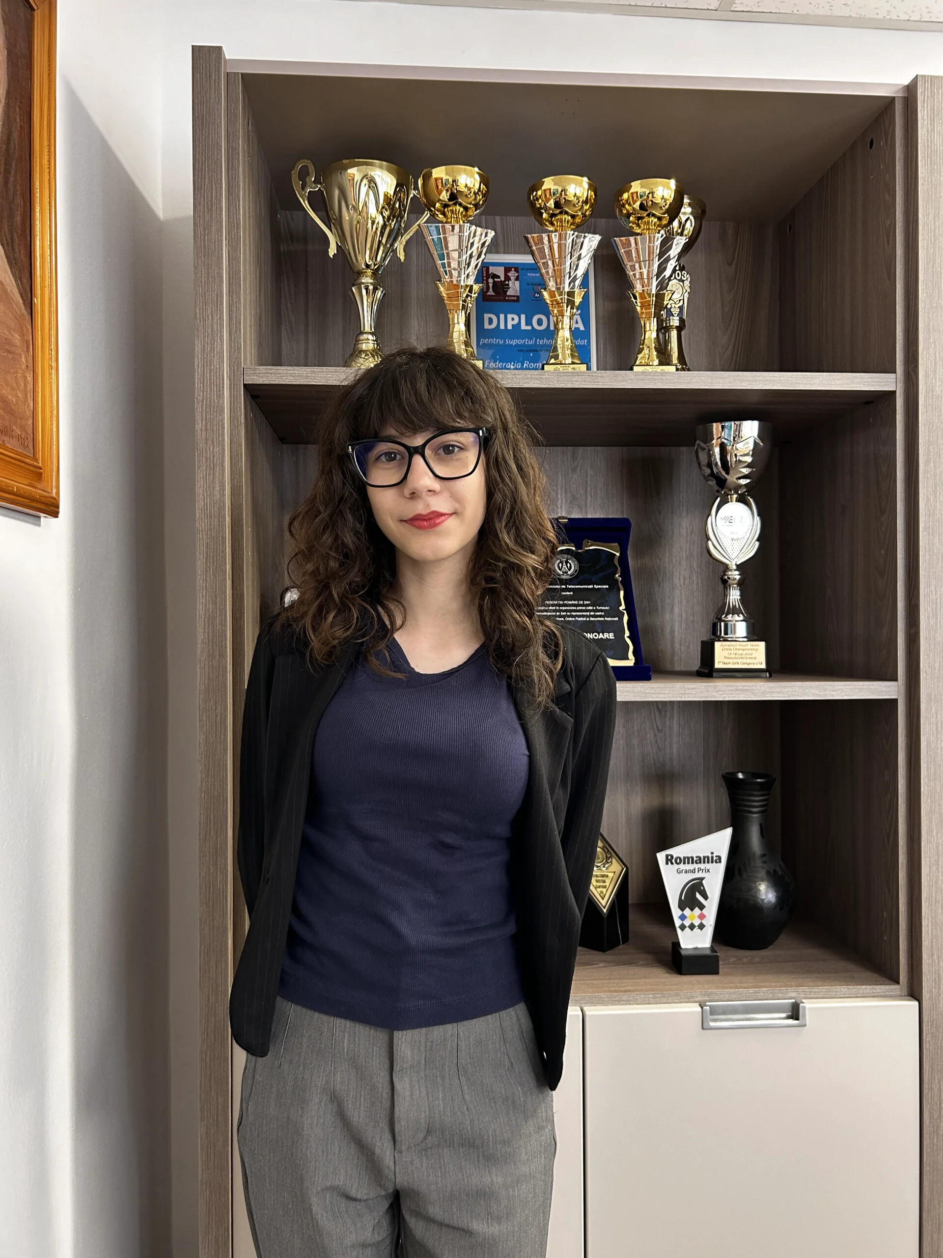 Lia Alexandra Maria, 16 ani. A obținut medalii la Campionate de Seniori de la vârsta de 11 ani. Sursa Foto: arhivă personală.