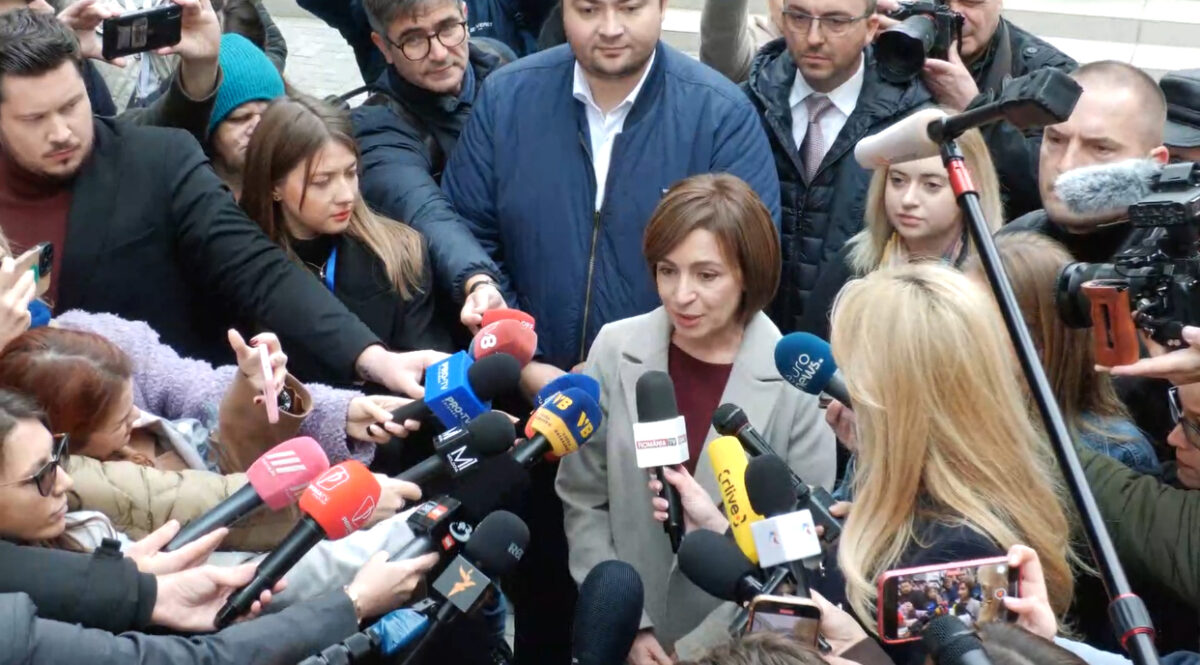 Maia Sandu, îndemn pentru cetățenii din Republica Moldova. Prezență scăzută la vot