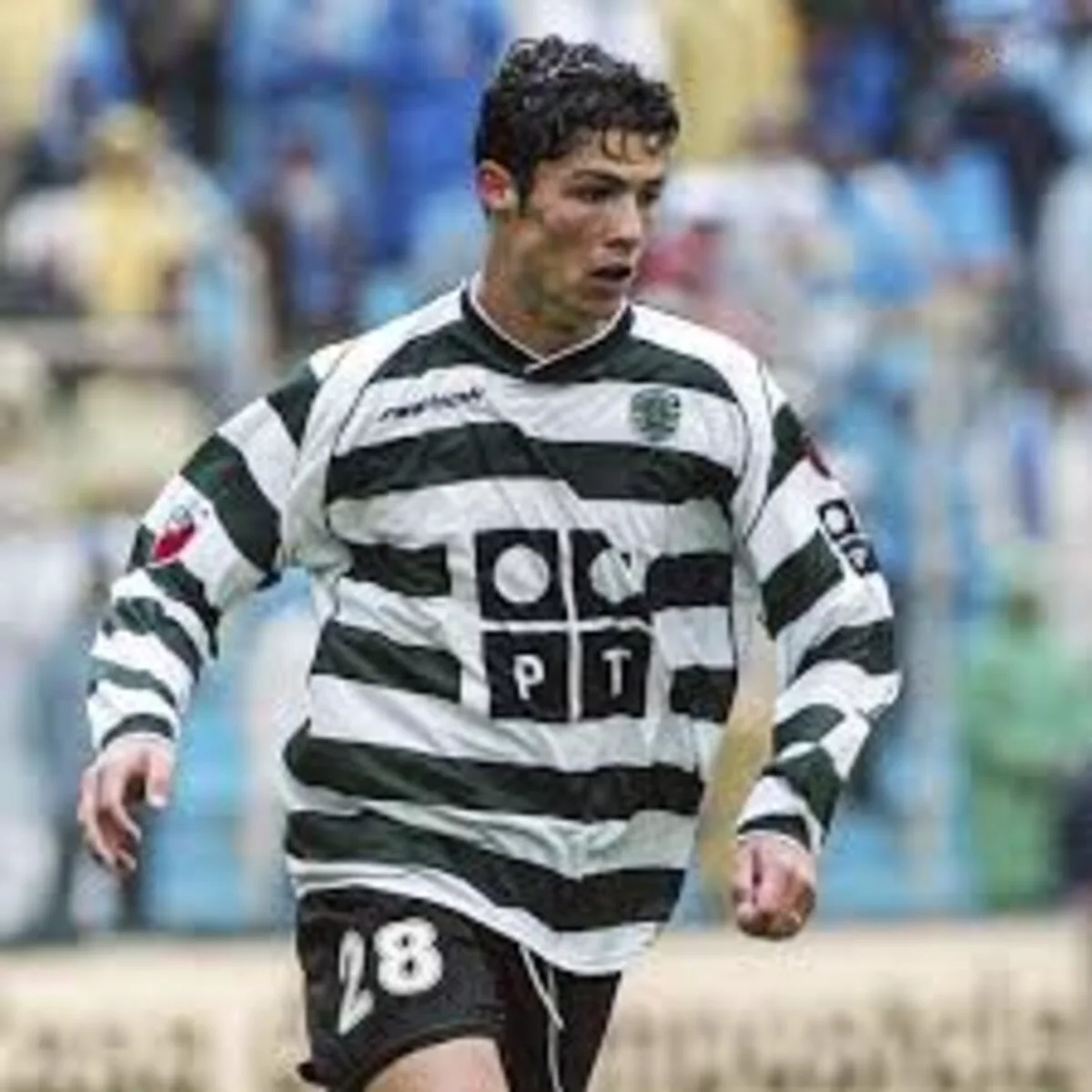 Ronaldo la Sporting. Sursă foto: Wikipedia