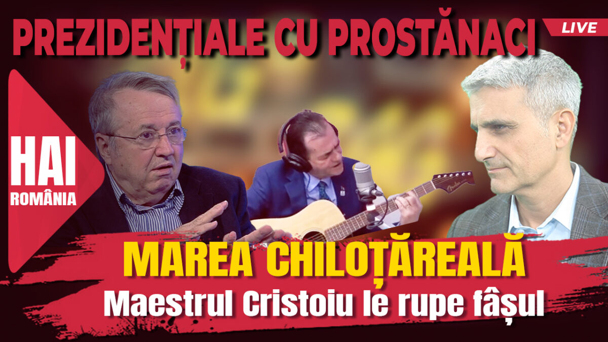 Marea chiloțăreală. Hai live cu Turcescu