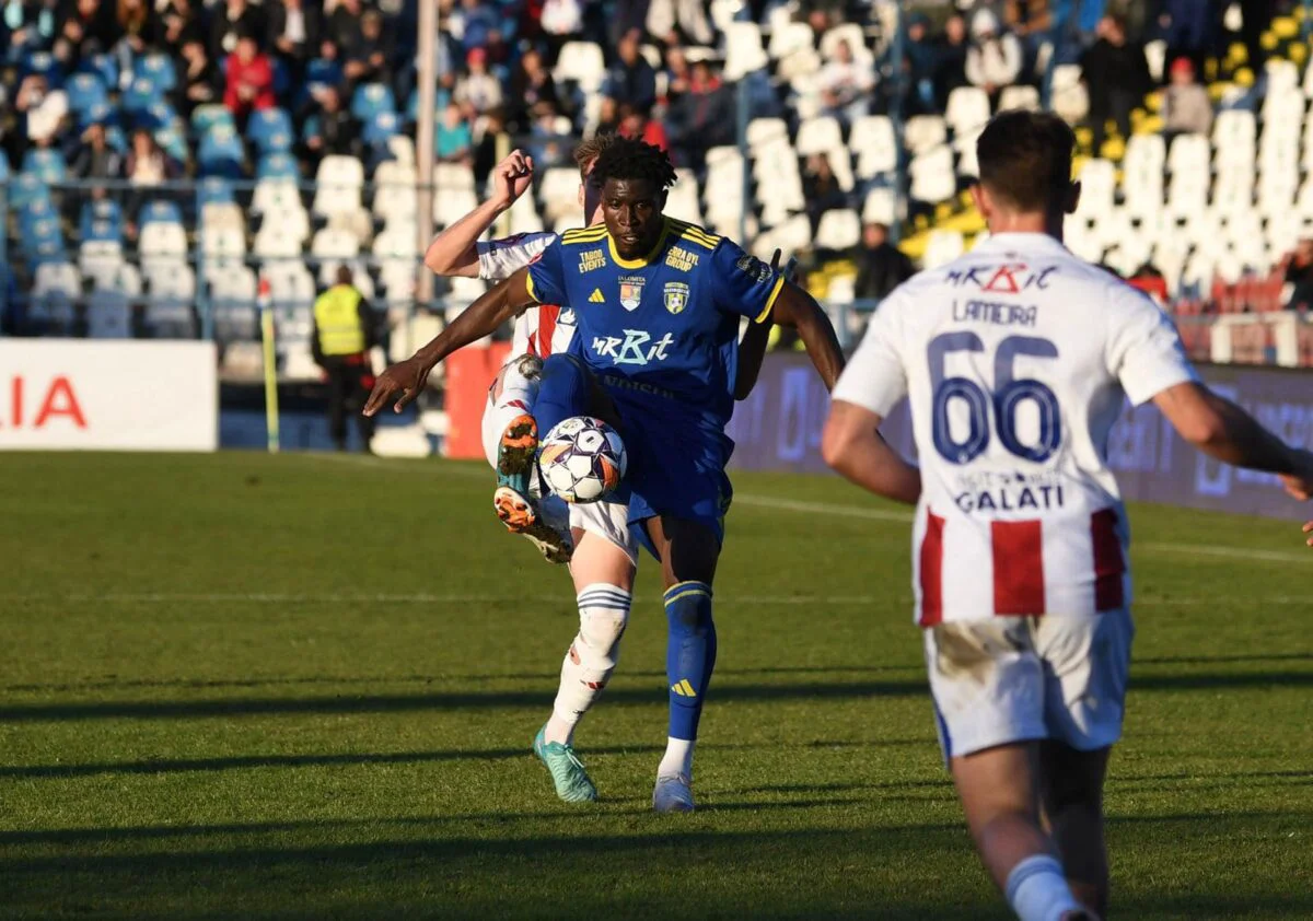 Unirea Slobozia a dat lovitura la Galați și a câștigat cu 2-0. Echipa lui Dorinel Munteanu, la pământ