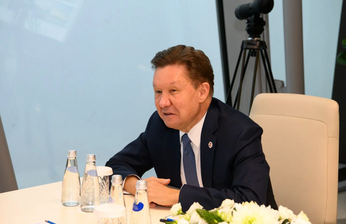 Președintele Gazprom, Alexei Miller