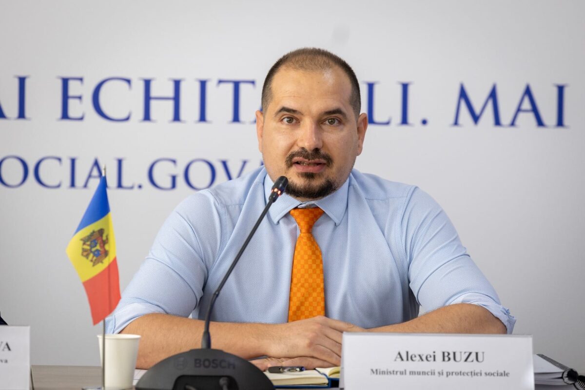 Alexei Buzu, ministrul Muncii din Republica Moldova