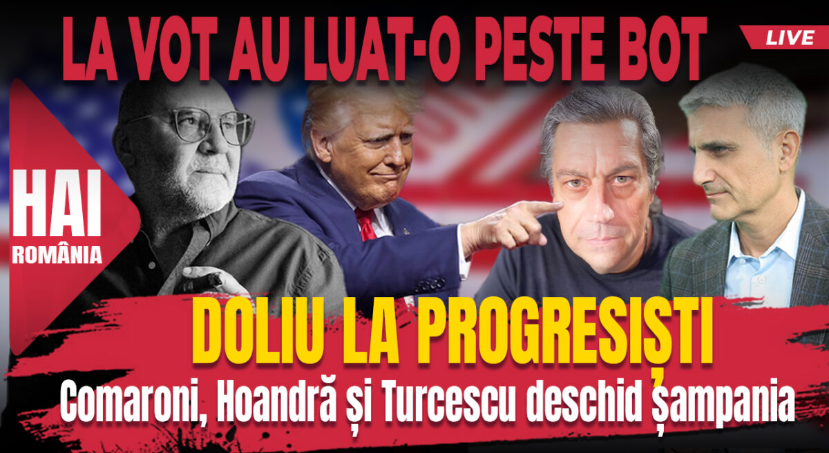 Doliu la progresiști. Hai live cu Turcescu la 12:00