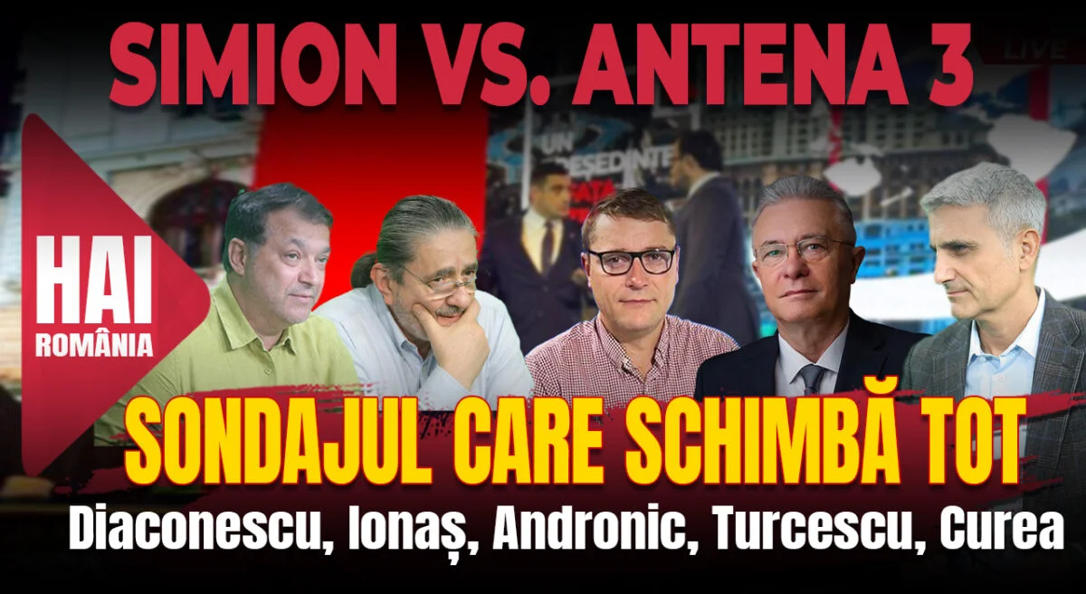 Sondajul care schimbă tot. Hai live cu Turcescu la 12:00