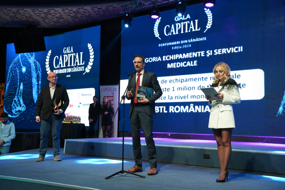 Alexandru Nicolae, BTL România, la Gala Performeri din Sănătate: Suntem prezenți în mai bine de 88 filiale directe