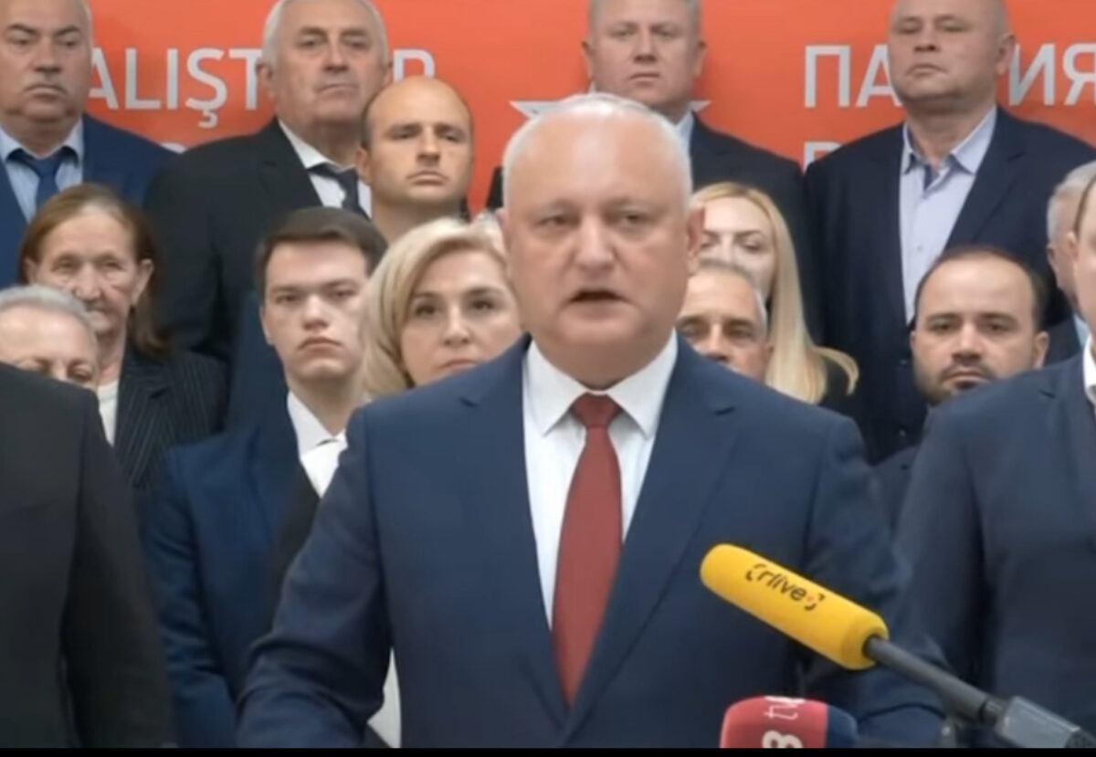 Igor Dodon a stârnit controverse în Republica Moldova. Ce a spus despre înfrângerea lui Alexandr Stoianoglo