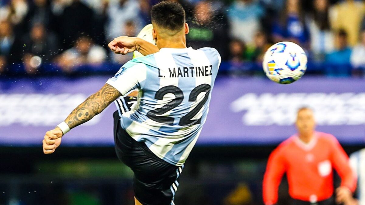 Lautaro Martinez l-a egalat pe Maradona. Căpitanul a intrat în istoria Argentinei, după golul cu Peru