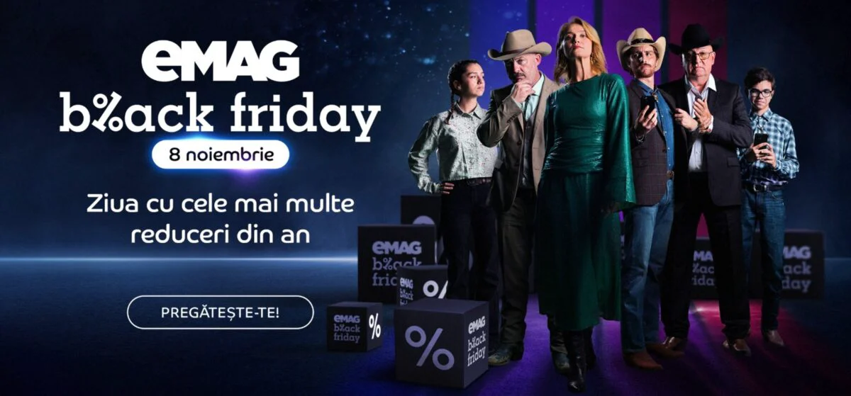 Ce oferte se regăsesc la eMag de Black Friday? Reducerile încep de vineri, 8 noiembrie