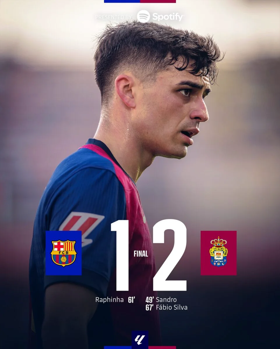 FC Barcelona - Las Palmas, 1-2. Surpriză de proporții în Primera Division, catalanii au cedat pe teren propriu