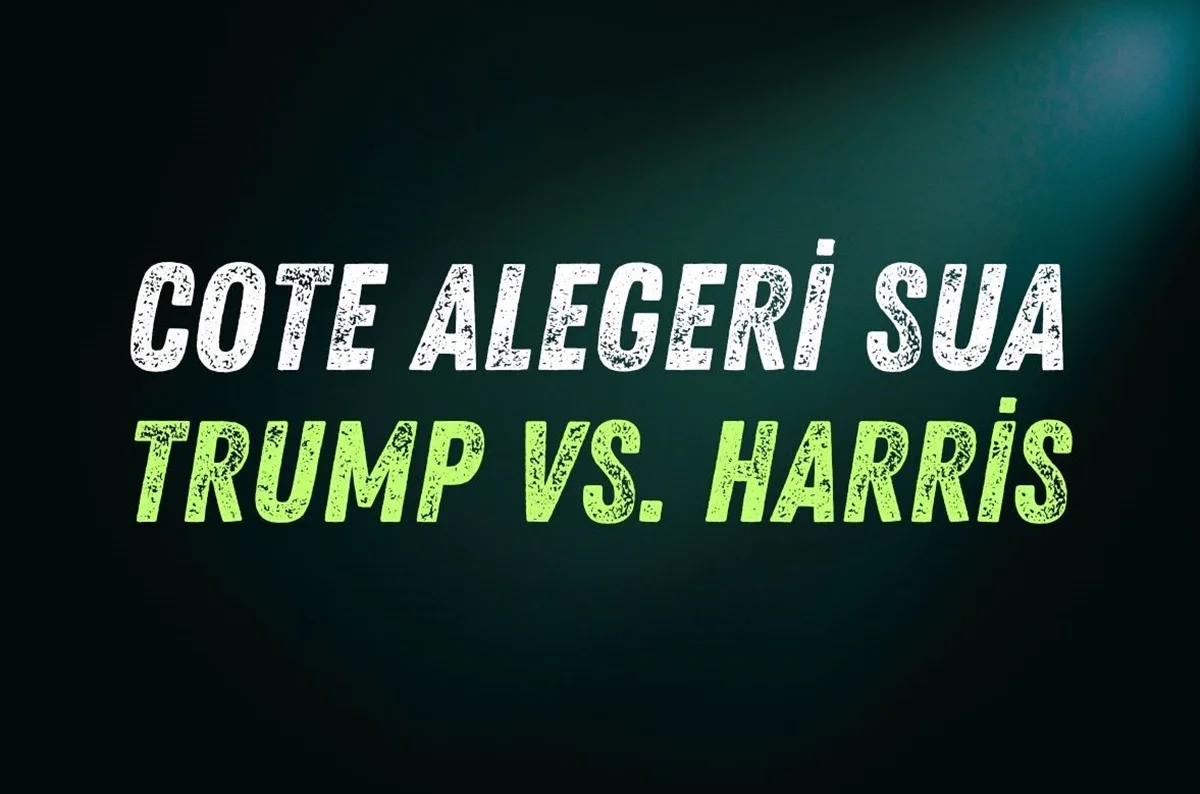 Cum văd bookmakerii alegerile din SUA – cote Trump vs. Harris