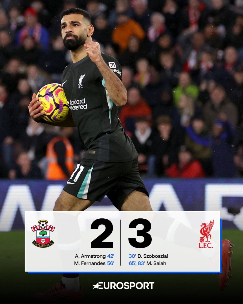 Liverpool a transpirat serios pentru victoria de la Southampton. Cormoranii și-au consolidat poziția de lideri