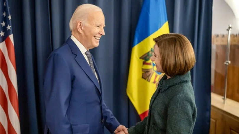 Joe Biden laudă moldovenii pentru votul decisiv în condiții de război hibrid: Rusia a eșuat