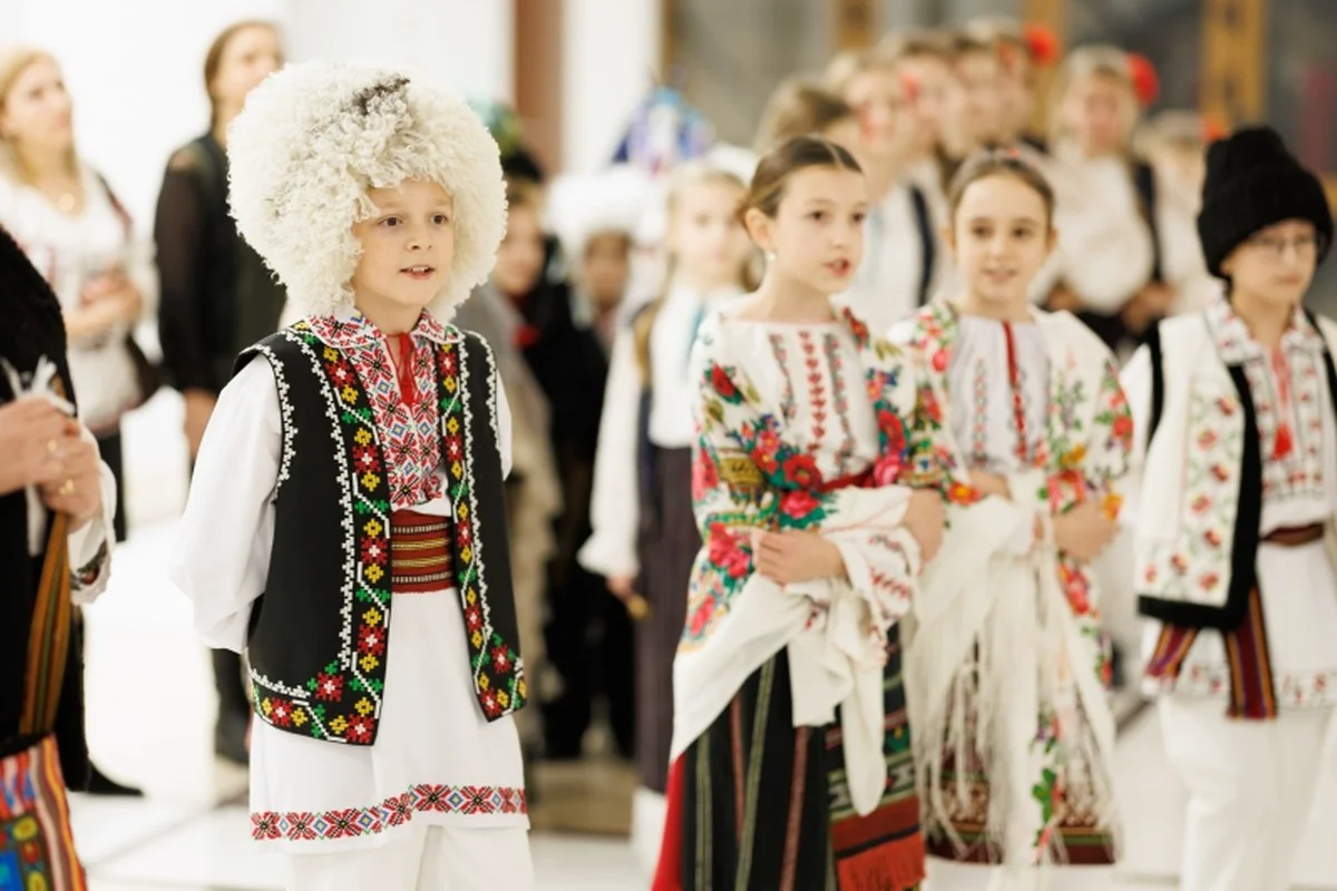 Crăciun prezidențial. Cine a colindat-o pe Maia Sandu. Foto