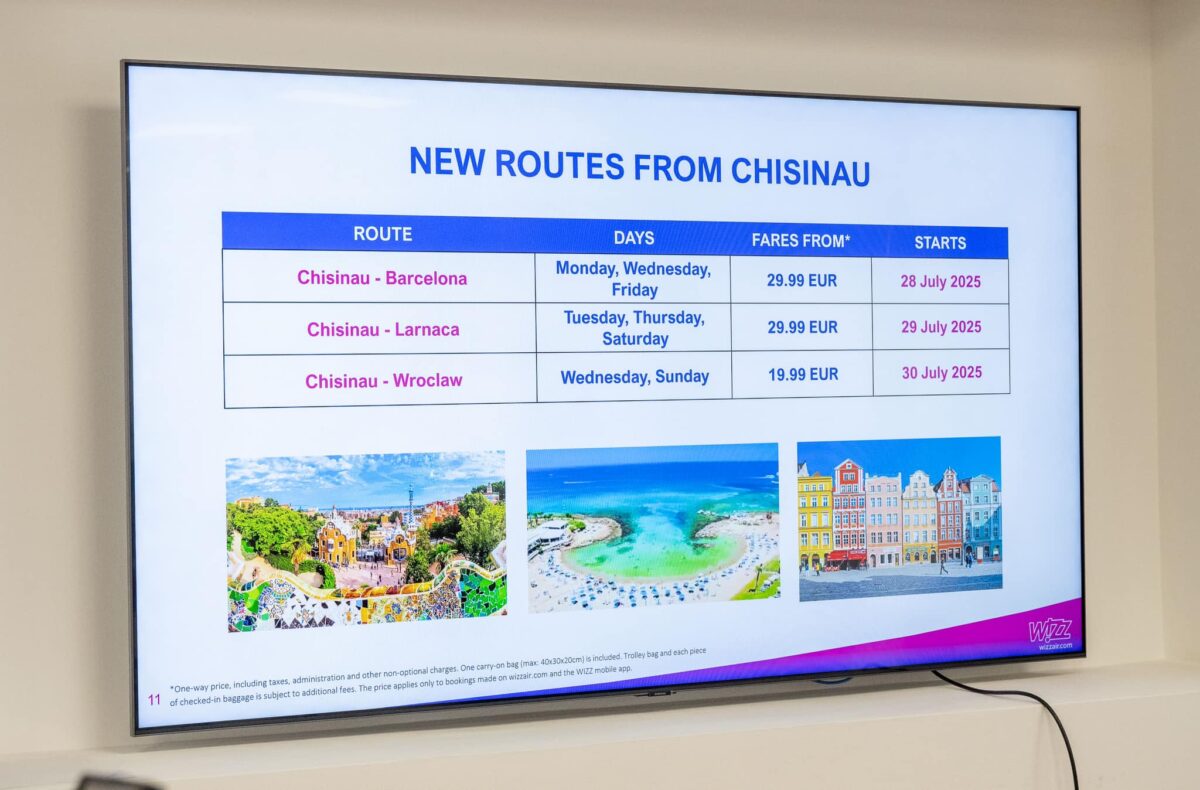 Noi rute anunțate de Wizz Air