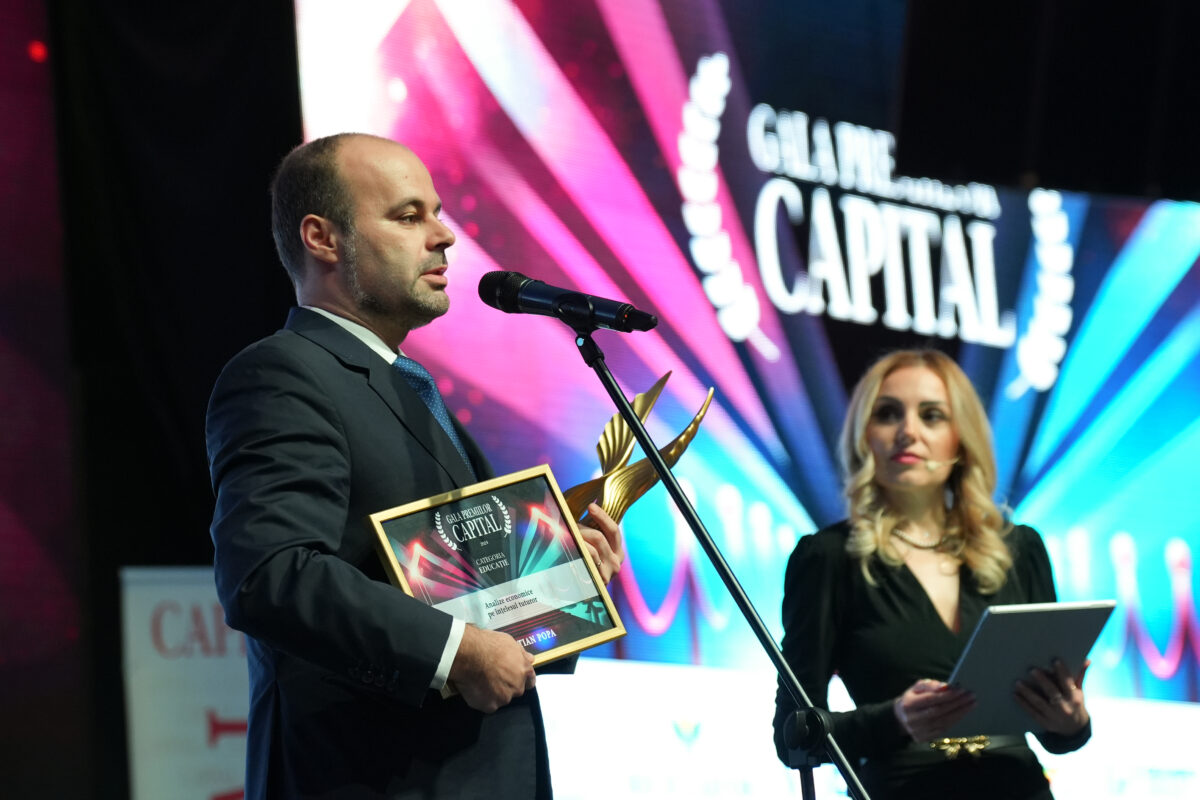 Gala Premiilor Capital 2024. Cristian Popa: Există o diferență foarte mare între percepție și realitate