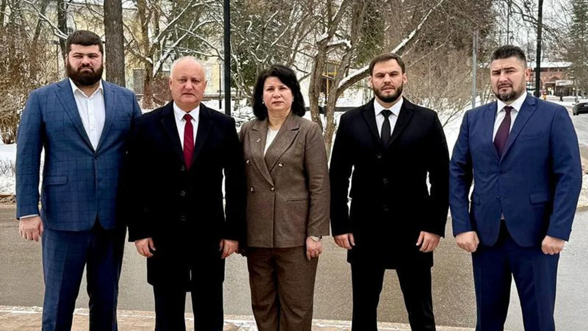 Delegaţia lui Igor Dodon la Nijni Novgorod