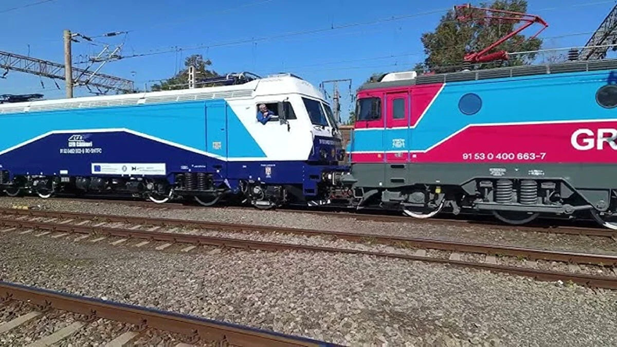 Cum arată prima locomotivă complet electrică din România. Va fi o plăcere să mergi cu trenul