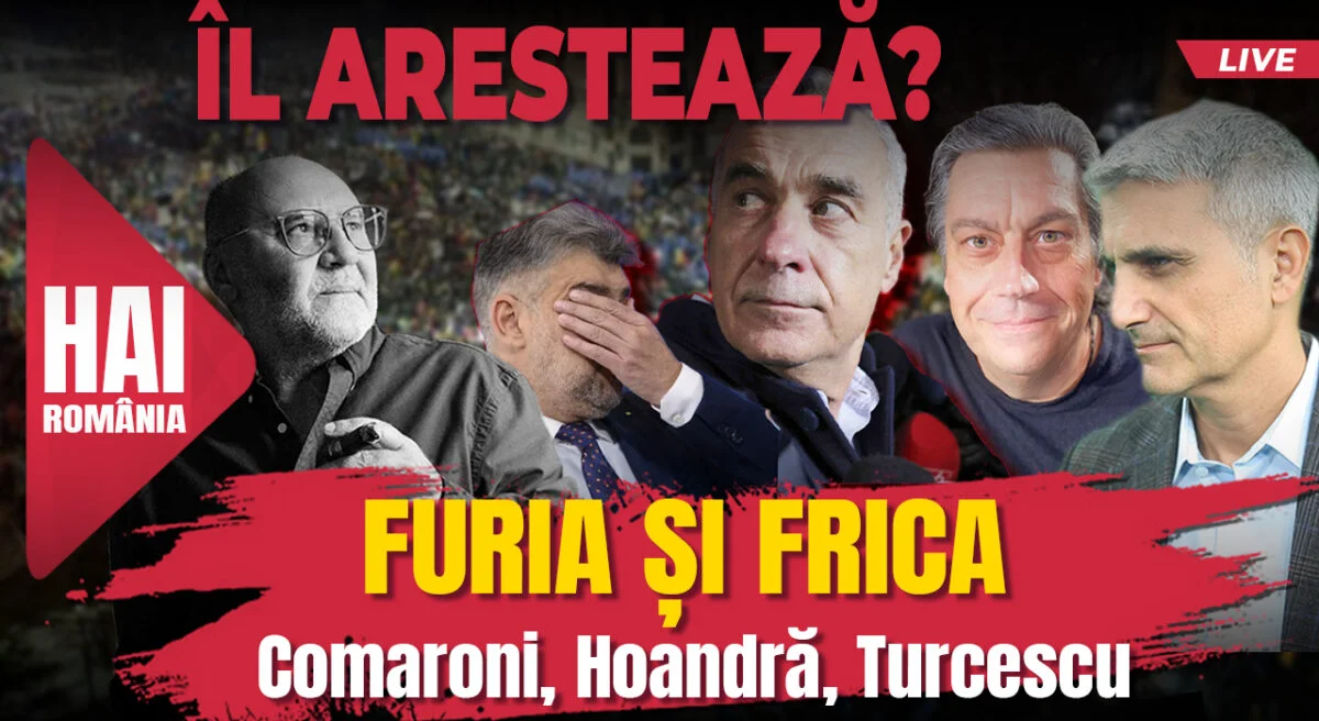 Furia și frica. Hai live cu Turcescu