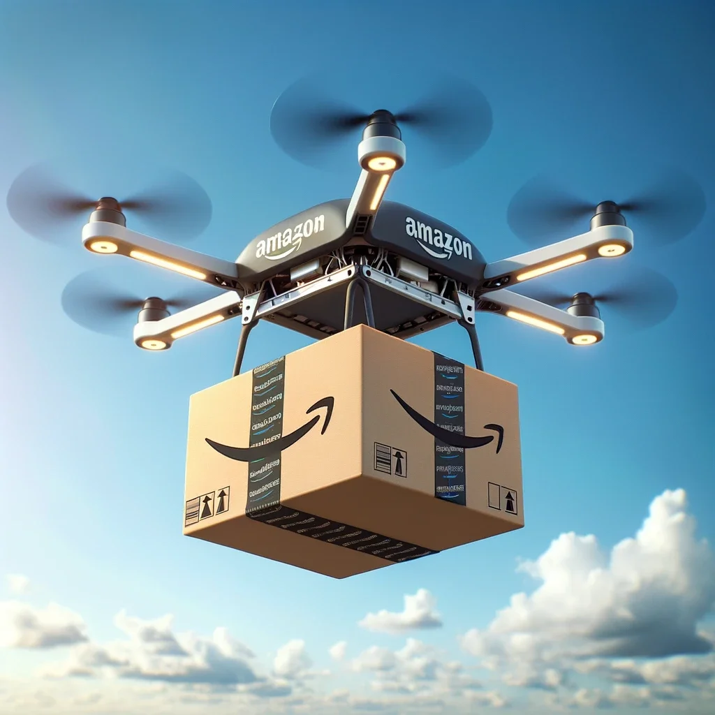 Amazon a realizat cu succes primul test de livrare cu drone în Italia