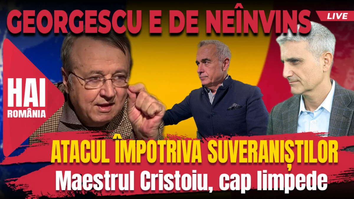 Atacul împotriva suveraniștilor. Hai live cu Turcescu. Ora 12.00