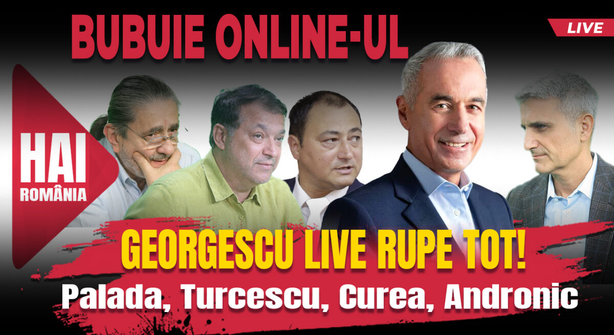 Georgescu live rupe tot! Hai live cu Turcescu