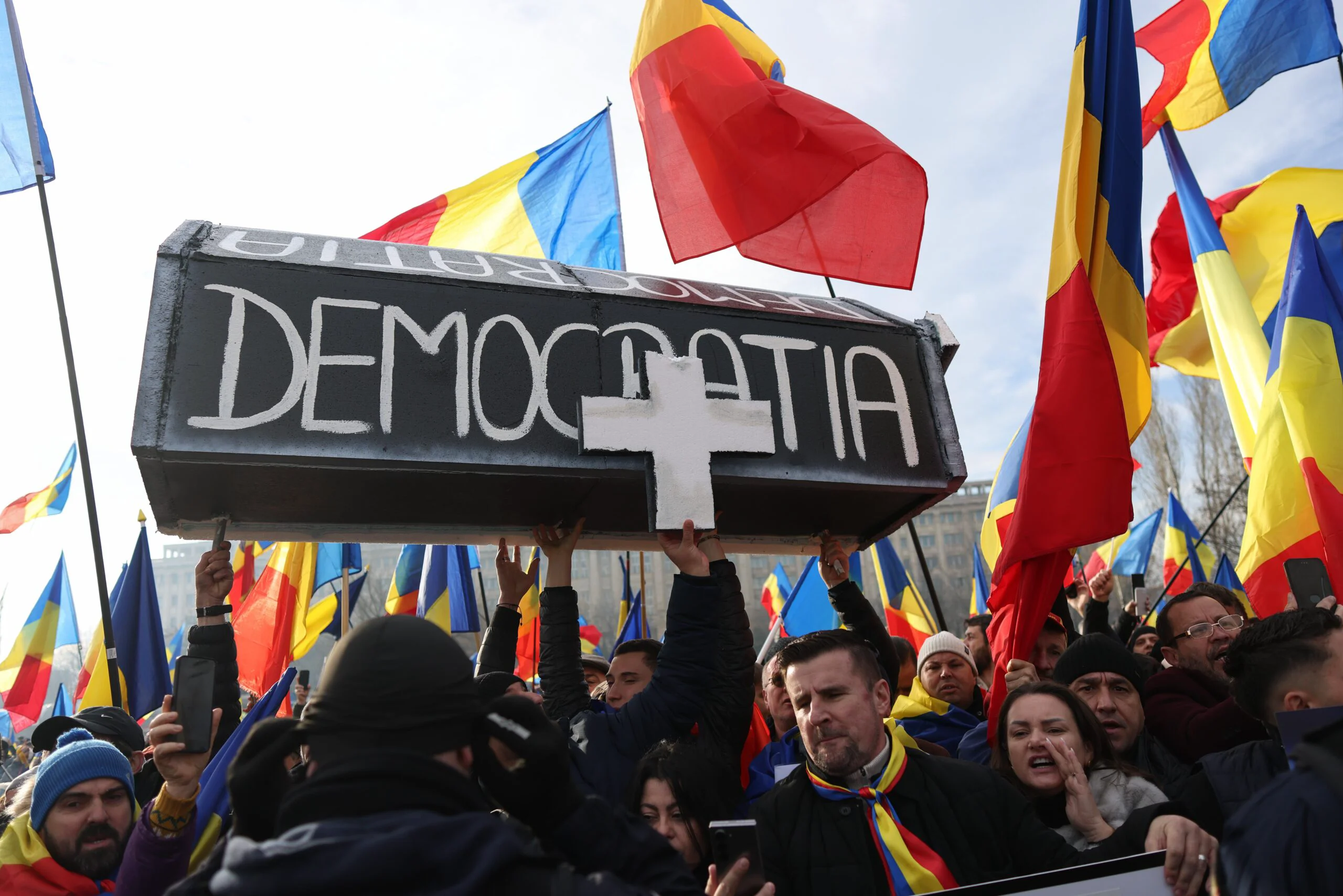 Protest Călin Georgescu