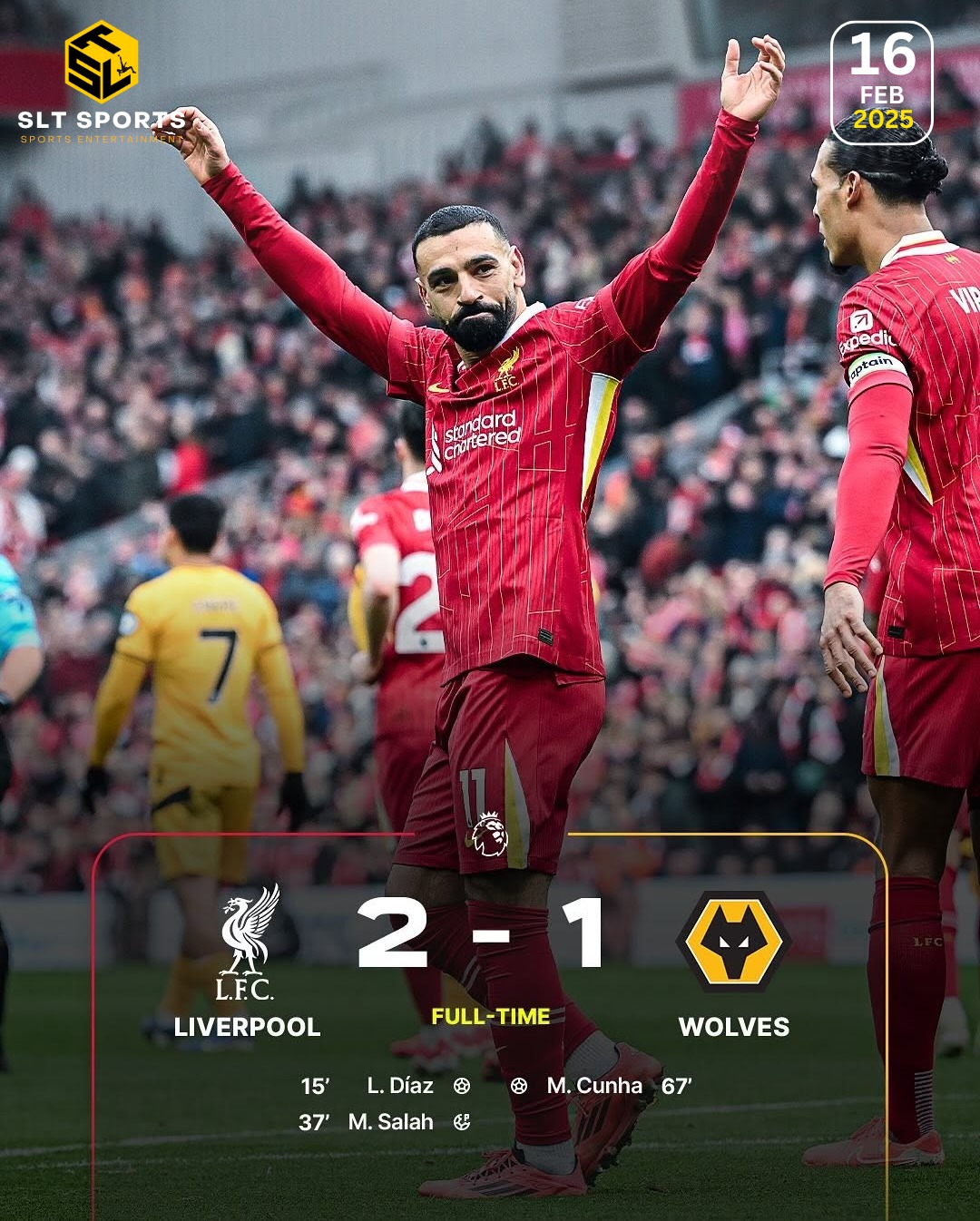 Liverpool, încă un pas spre titlul din Premier League. Victorie la limită cu Wolverhampton. Ianis Hagi, decisiv pentru Rangers