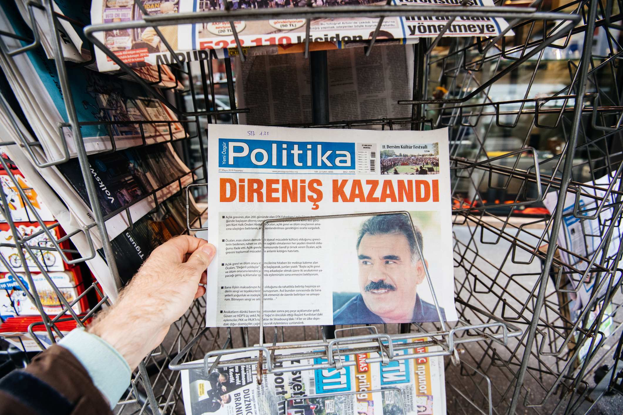 Ocalan - pagina de ziar