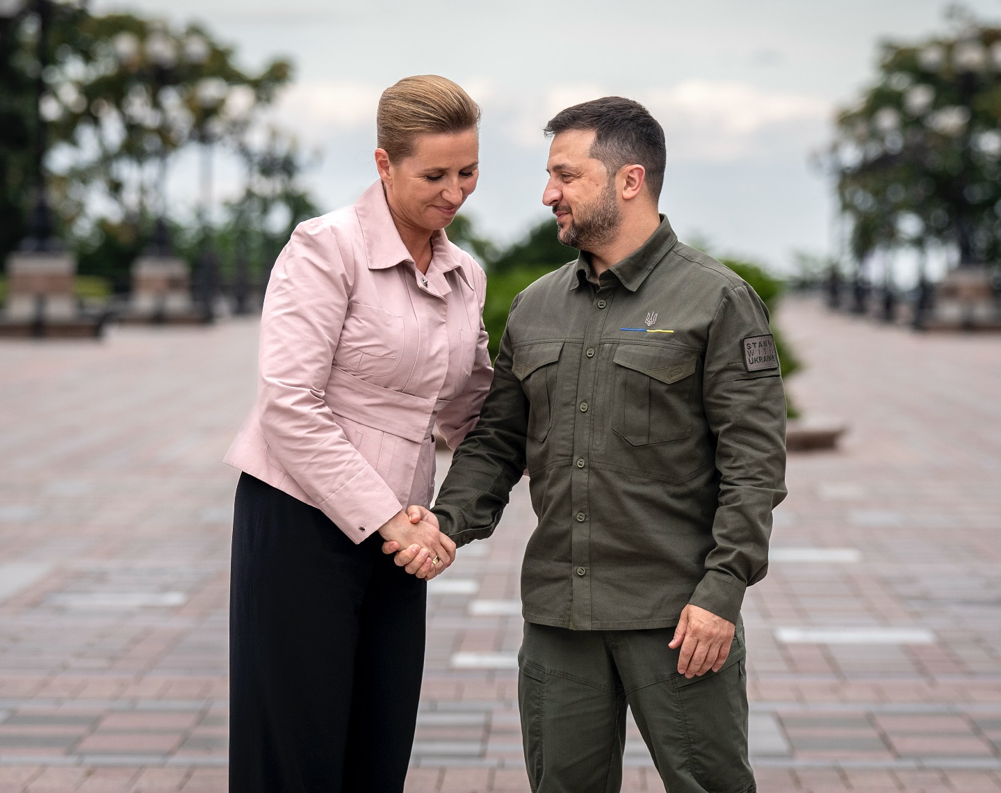 Mette Frederiksen și Zelenski