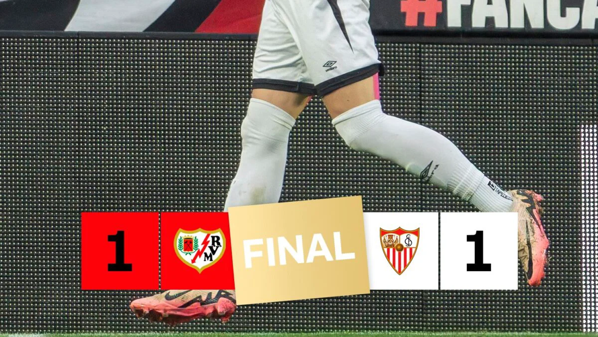 La Liga. Rayo Vallecano - FC Sevilla, 1-1. Gestul făcut de Andrei Rațiu a surprins fanii