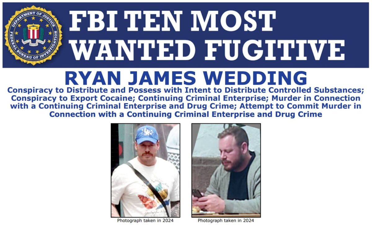 Ryan Wedding căutat de FBI
