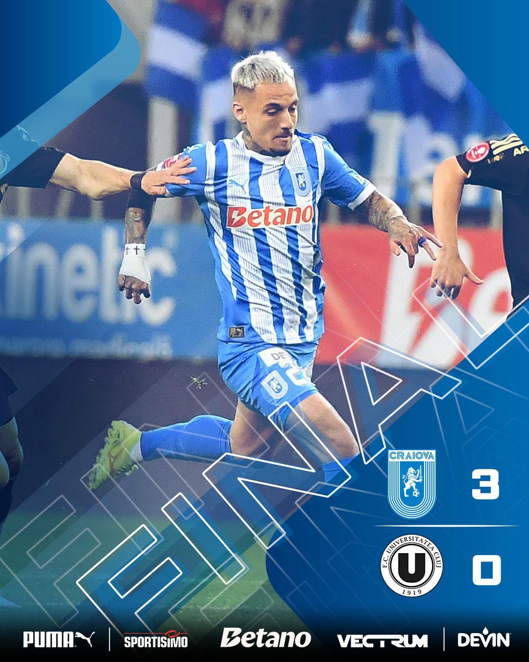 Universitatea-Craiova - Universitatea Cluj