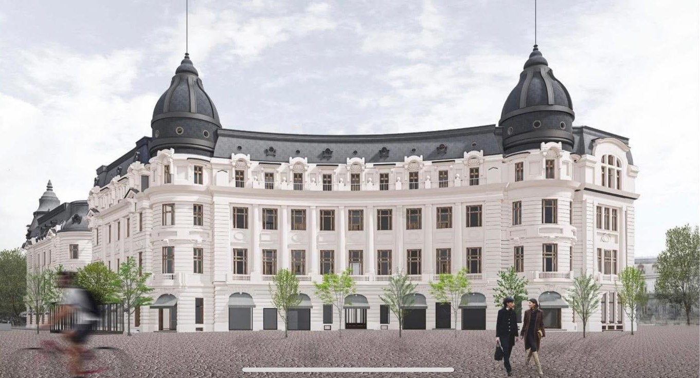 Palatul Oscar Maugsch de la Universitate devine hotel de lux. Primarul Nicușor Dan a semnat autorizația