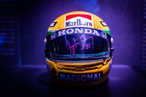 Casca lui Ayrton Senna
