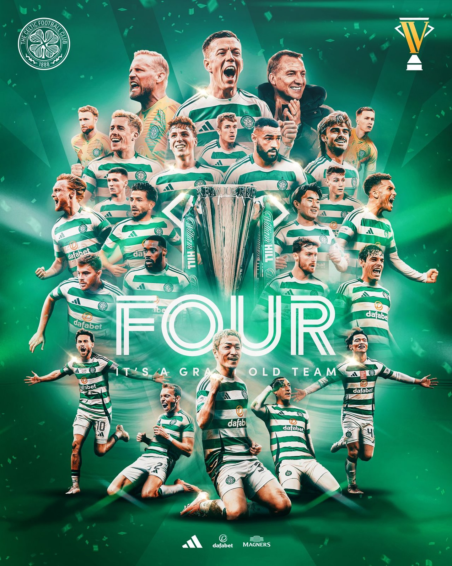 Celtic, campioană în Scoția