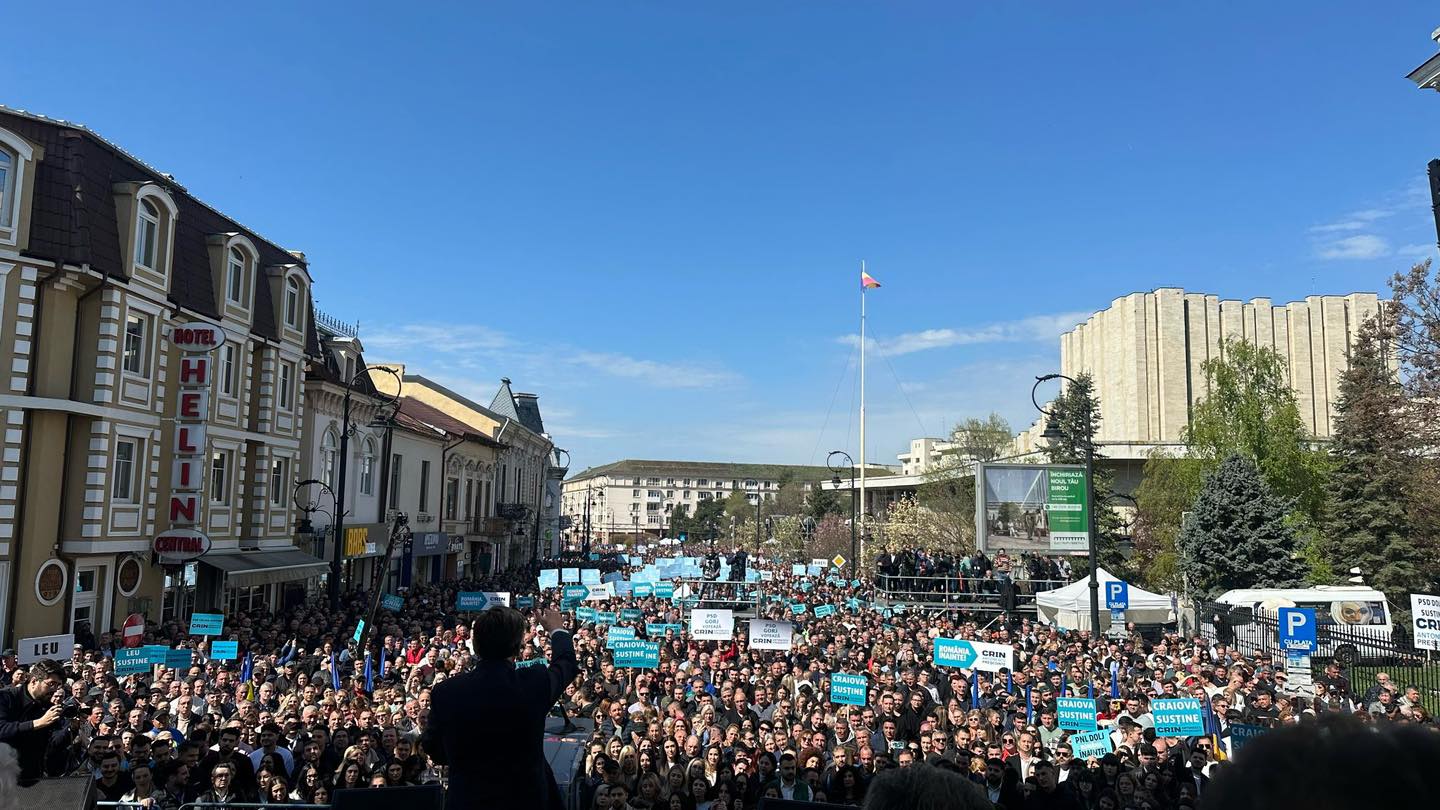 Cătălin Predoiu, prezent la Craiova, a spus de ce îl susține pe Crin Antonescu