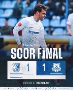 Superliga. Farul și Hermannstadt, scor 1-1. Echipa lui Hagi s-a salvat de la înfrângere
