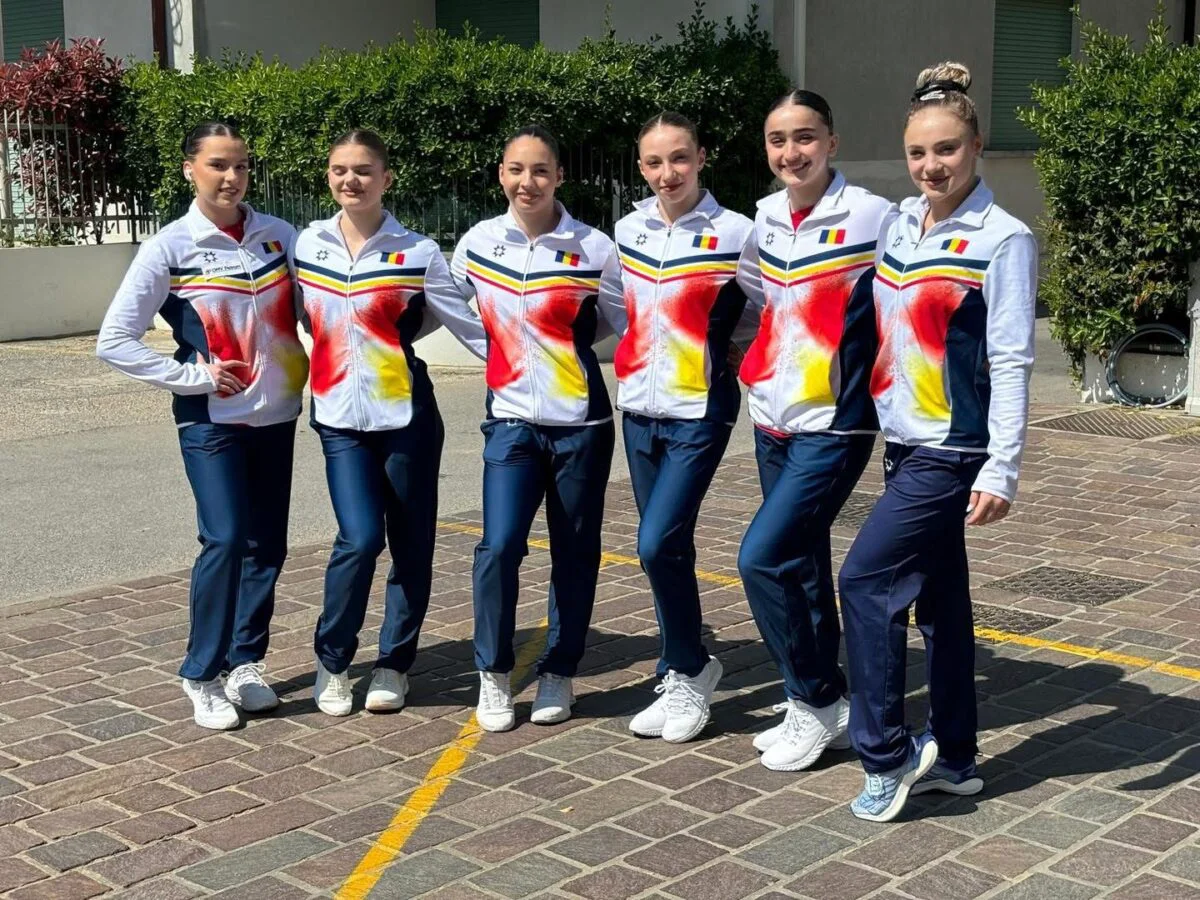 Gimnastele României, locul șase la prima competiţie din 2025
