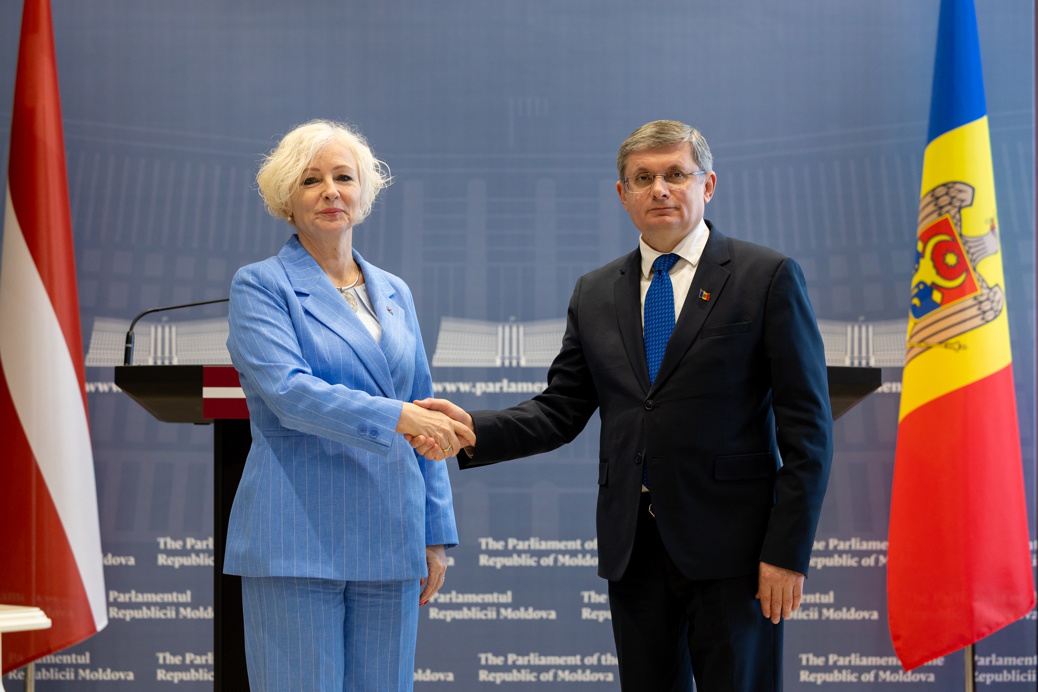 Letonia își reafirmă sprijinul pentru parcursul european al Republicii Moldova