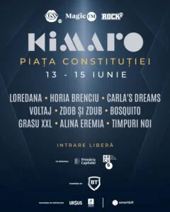 KIMARO vine pentru prima dată în București!  13-15 iunie | Piața Constituției | Intrarea liberă