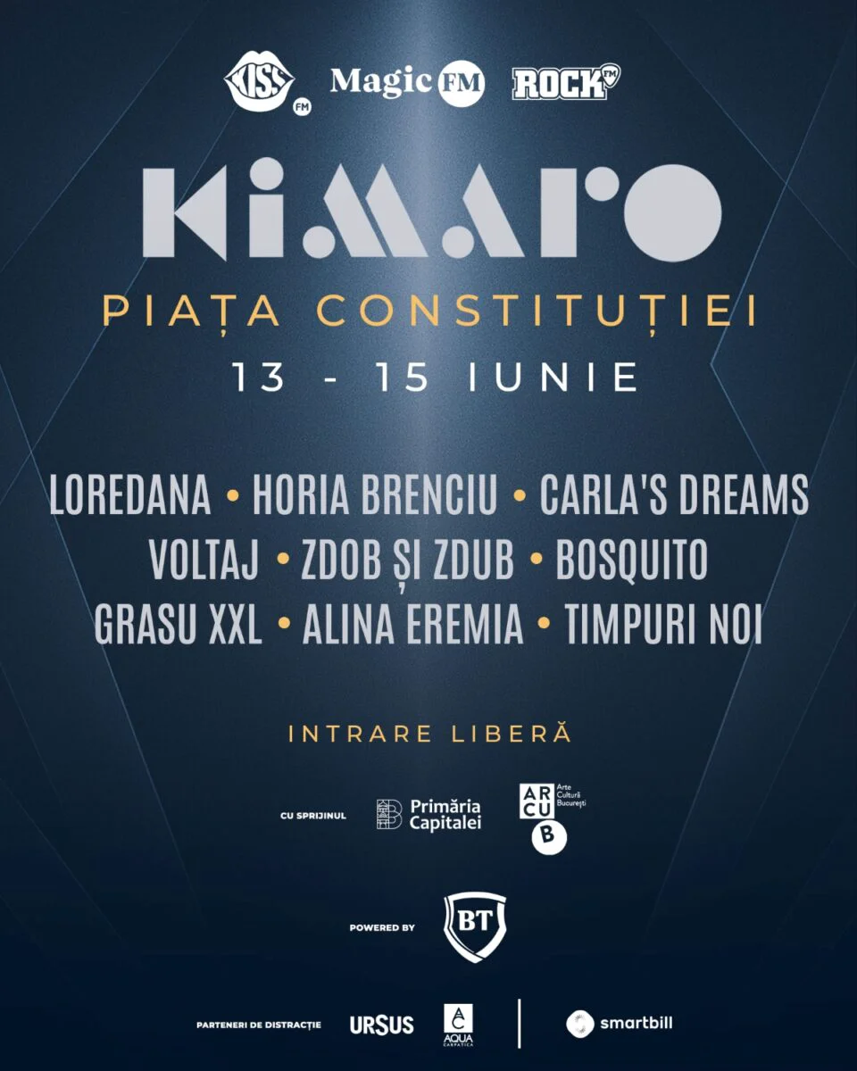 KIMARO vine pentru prima dată în București!  13-15 iunie | Piața Constituției | Intrarea liberă