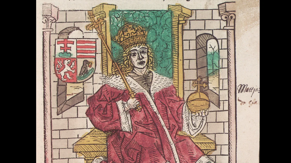 Matei Corvin, ilustrație