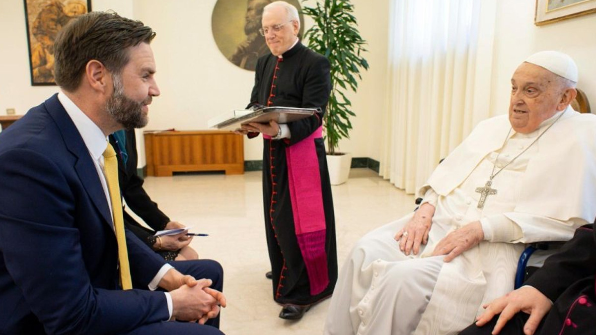 Papa Francisc, JD Vance