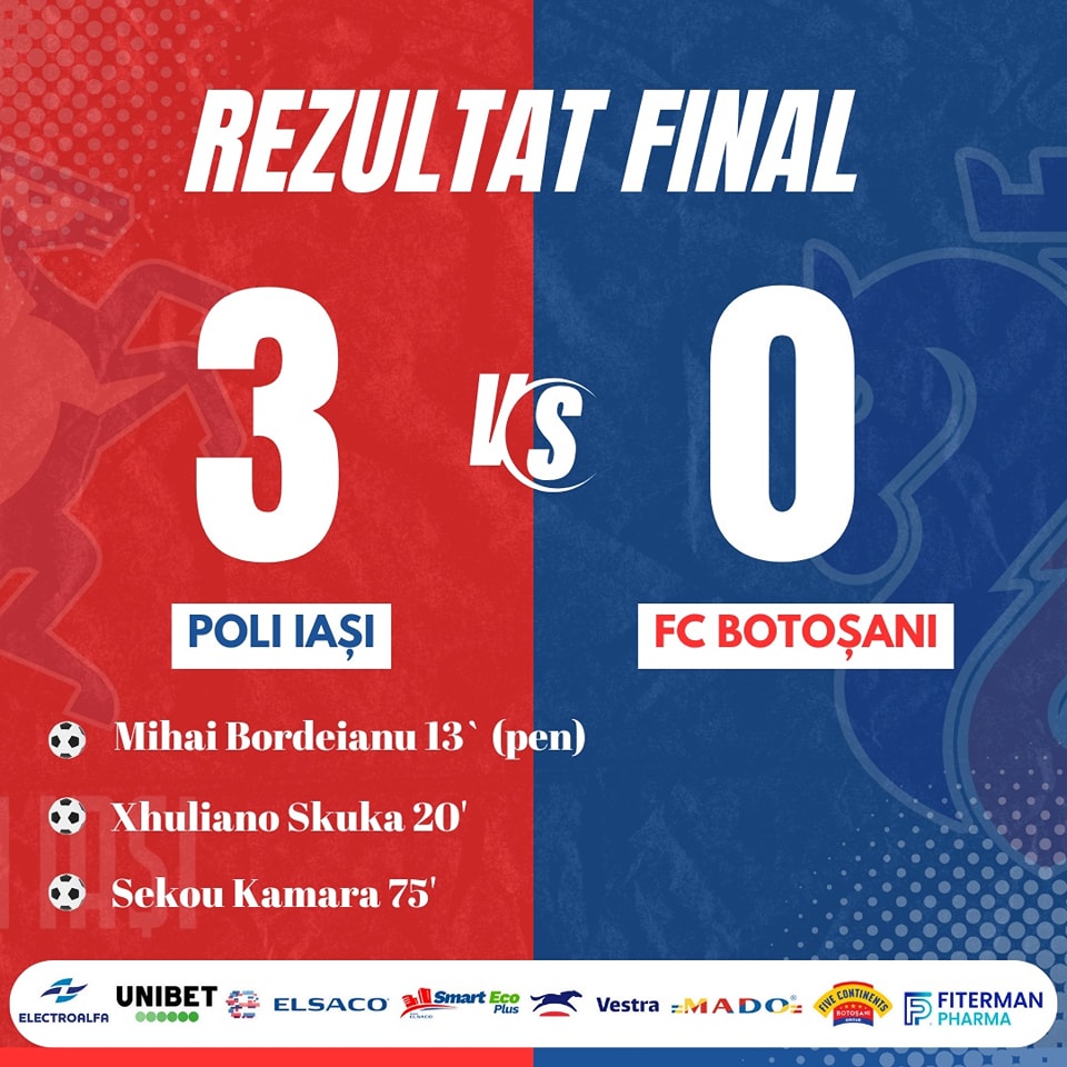 Poli Iași - FC Botoșani