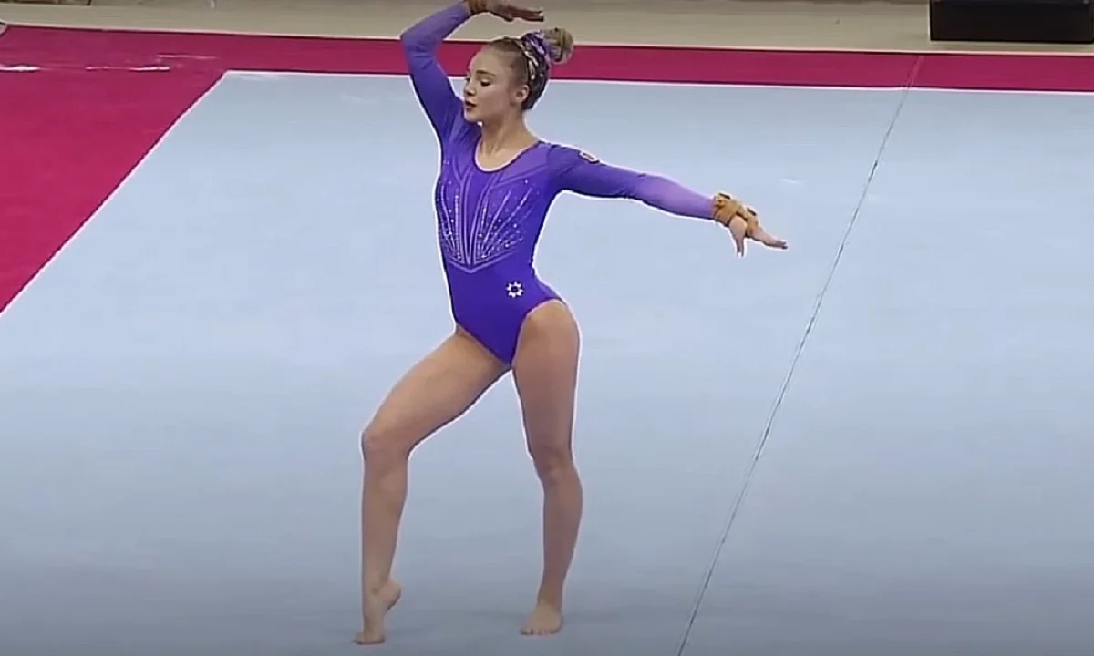 Gimnastica românească, din nou pe podium. Sabrina Voinea, aur la Doha