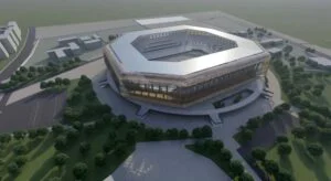 Al doilea stadion ca mărime din țară, pentru o echipă de Liga a treia
