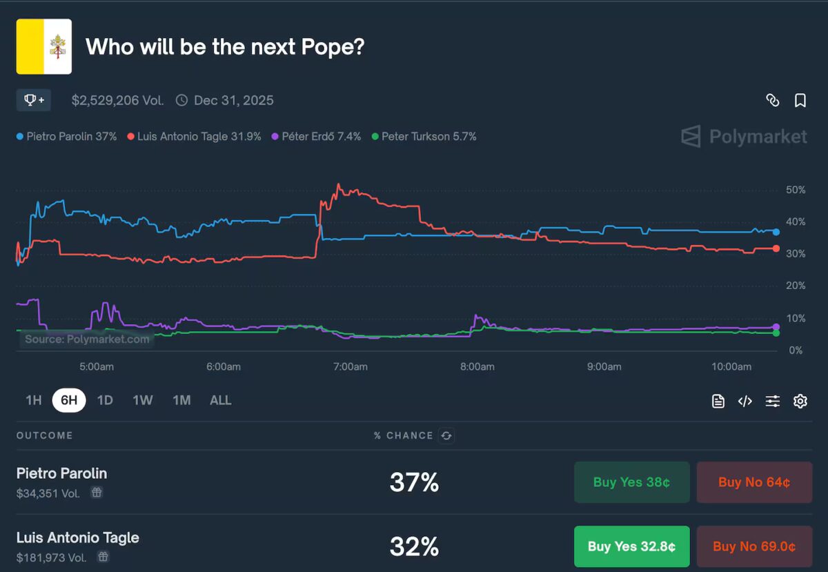 Succesorul Papei Francisc